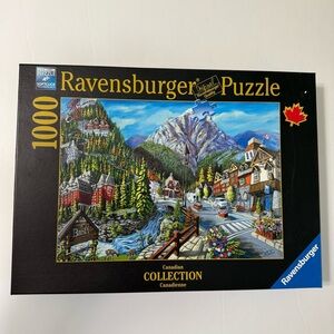 Ravensburger Canadian Collection welcome to Banff Puzzle 1000 piece Landscape